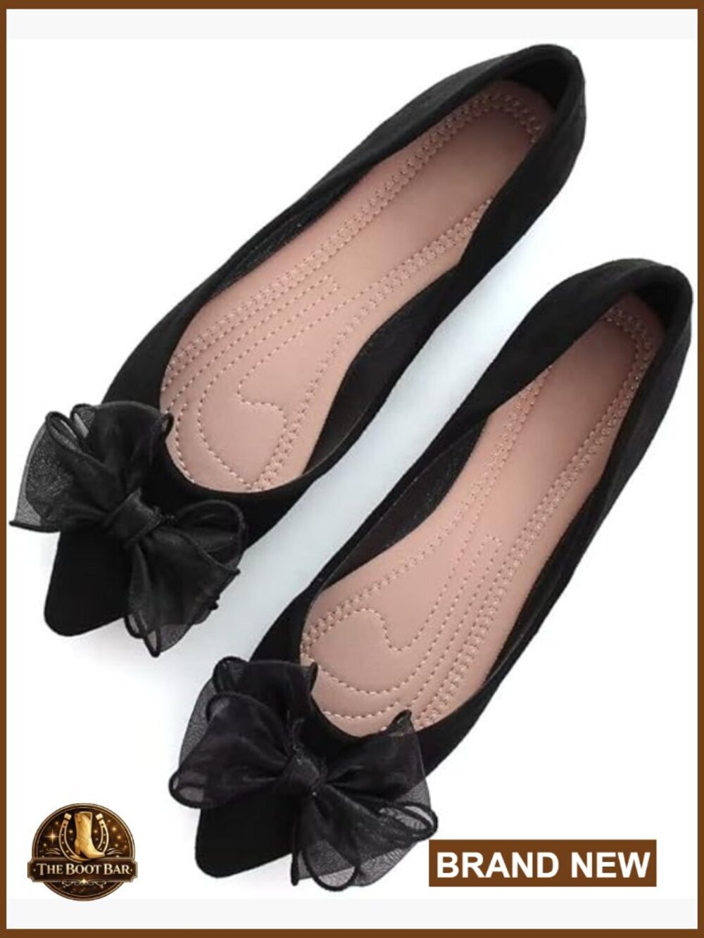 Women's Mary Jane Flats Square Toe Rhinestone Ballet Shoes Comfort Slip On